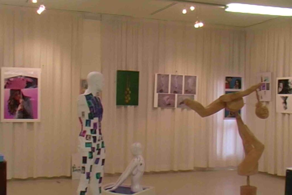 Exposición alumnas b. artes profesor fcodeasislopez