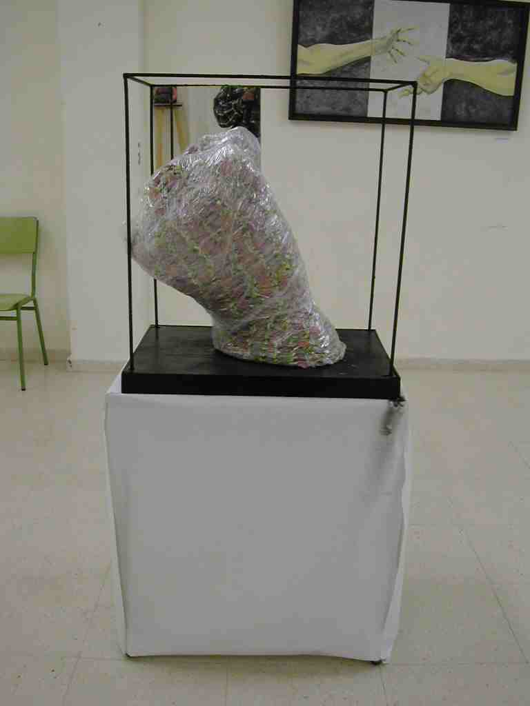 Escultura Deseo profesor fcodeasislopez alumna Bachillerato Artes