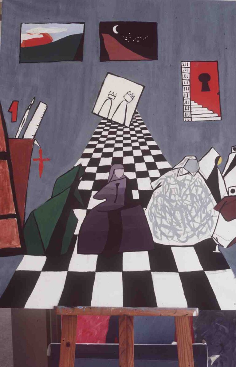 pintura alumna bachillerato profesor fcodeasislopez