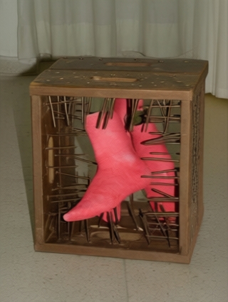 Escultura realizada por alumna de b. Artes-profesor fcodeasislopez